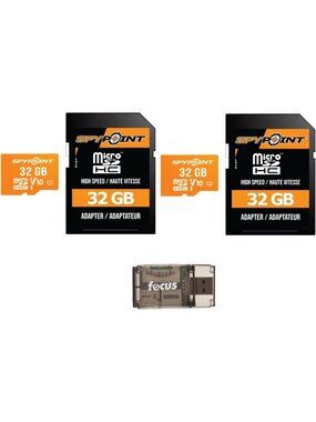 32GB microSD Memory Card Bundle for Cameras & Devices - High-Speed Storage